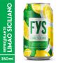 Refrigerante FYS Limão Siciliano 50% menos açúcar lata 350ml