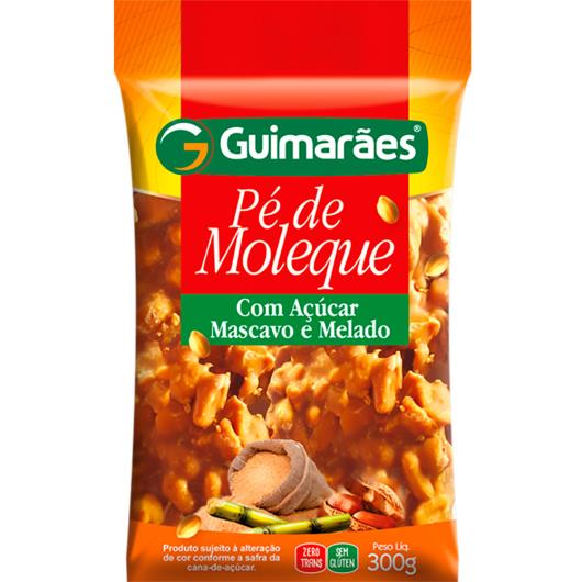 Pé de Moleque com açúcar mascavo e melado Guimarães 300g - Imagem em destaque