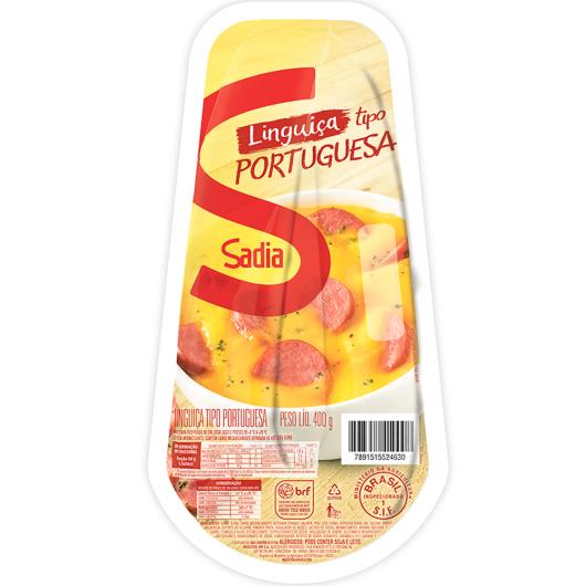 Linguiça portuguesa Sadia 400g - Imagem em destaque