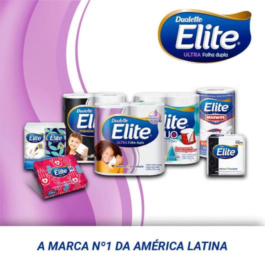 Papel higiênico Elite Dualette Leve 24 Pague 22 - Imagem em destaque