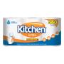 Toalhas de Papel Kitchen Jumbo 3 Rolos com 120 Toalhas Leve 360 Pague 330