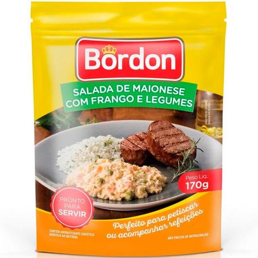 SALADA DE MAIONESE COM FRANGO BORDON 170g - Imagem em destaque