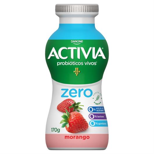 Iogurte Liquido Activia Morango Zero 170g - Imagem em destaque