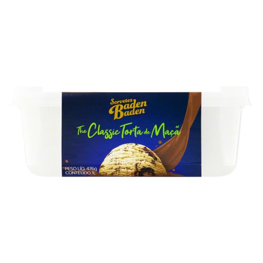 Sorvete The Classic Torta de Maçã Baden Baden Pote 1l - Imagem em destaque