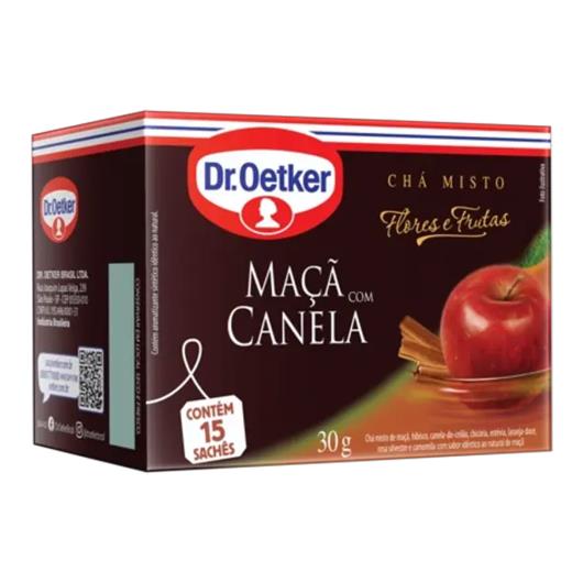 Chá maçã e canela Dr.Oetker Flores e Frutas 30g - Imagem em destaque