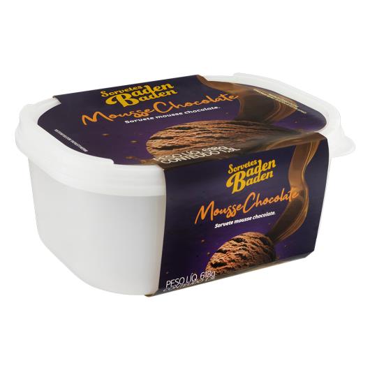 Sorvete Mousse de Limão Siciliano Baden Baden Pote 1,3L