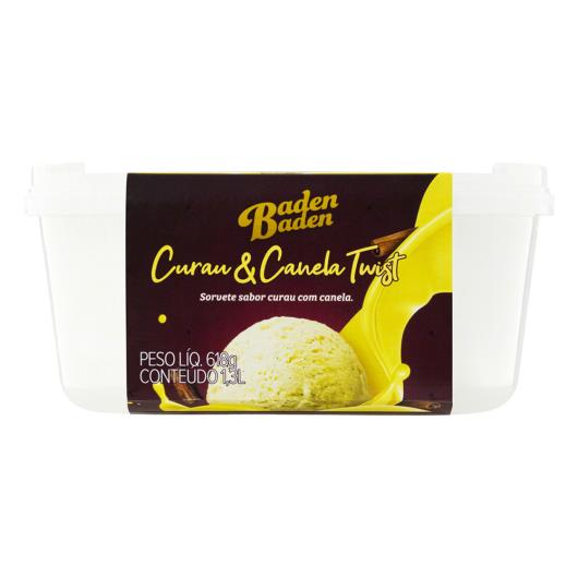 Sorvete Curau & Canela Twist Baden Baden Pote 1,3l - Imagem em destaque
