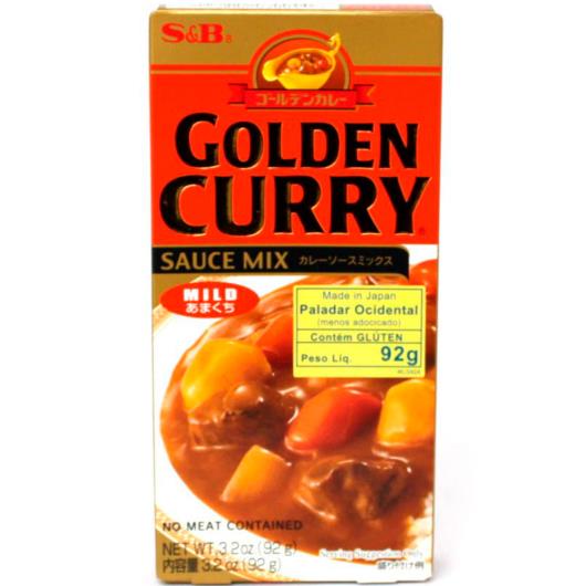 Condimento mild Golden Curry 92g - Imagem em destaque