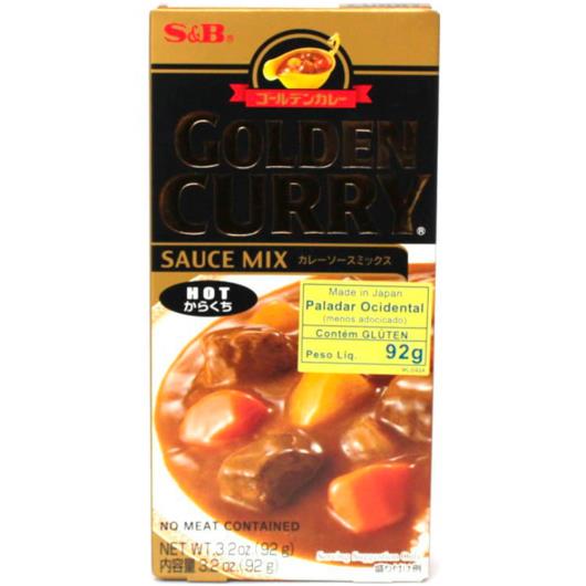 Condimento hot Golden Curry 92g - Imagem em destaque