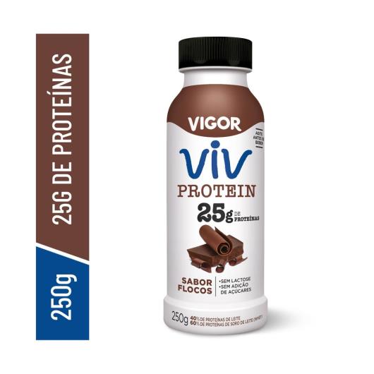 IOGURTE LIQUIDO VIGOR VIV PROTEIN FLOCOS 250G - Imagem em destaque