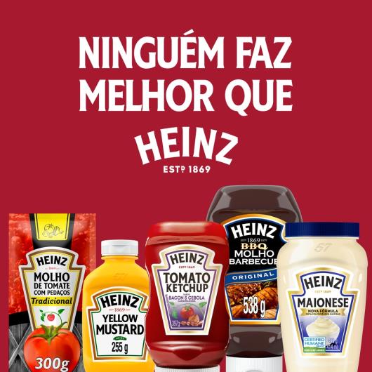 Ketchup Heinz Bacon & Cebola Caramelizada 397g - Imagem em destaque