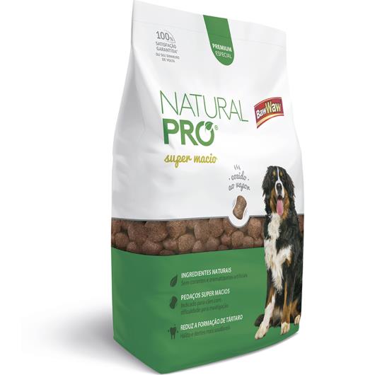 Alimento para Cães adulto macios Natural Pró Baw Waw 400g - Imagem em destaque