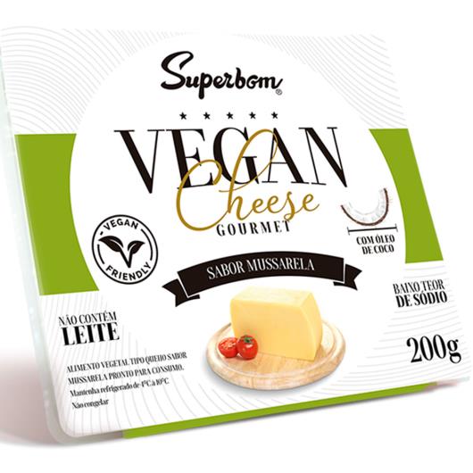Vegan Cheese Gourmet Superbom Sabor Mussarela 200g - Imagem em destaque