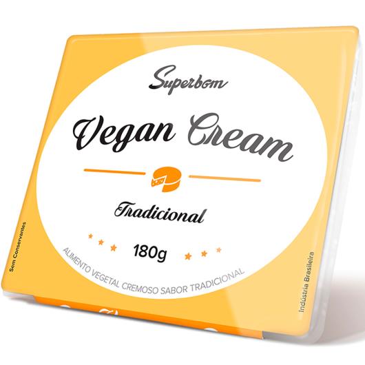 Alimento Vegetal tradicional Vegan Cream Superbom 180g - Imagem em destaque