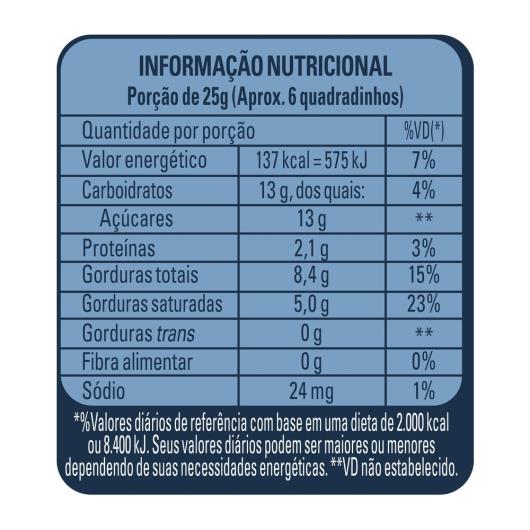 Chocolate Alpino extra cremoso Nestlé 90g - Imagem em destaque