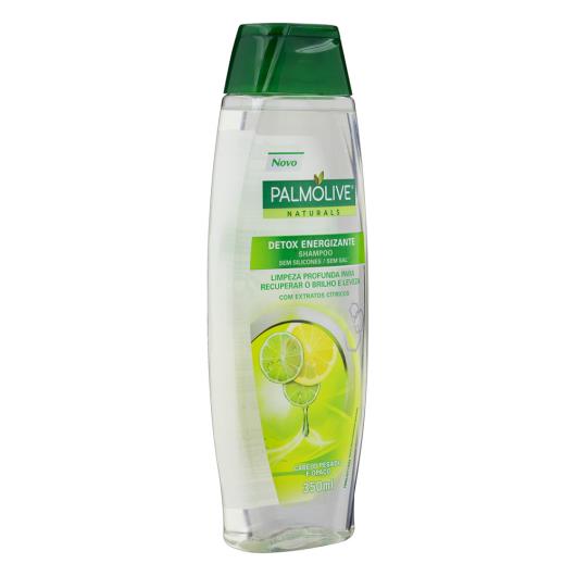 Shampoo Palmolive Naturals Detox Energizante Frasco 350ml - Imagem em destaque