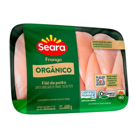 Filé de Peito bandeja Seara Orgânico 600g - Imagem em destaque