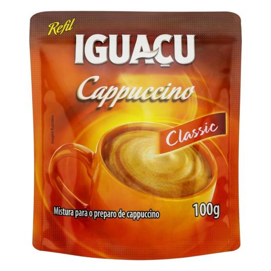 Cappuccino clássico Iguaçu refil 100g - Imagem em destaque