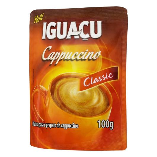 Cappuccino clássico Iguaçu refil 100g - Imagem em destaque