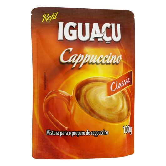 Cappuccino clássico Iguaçu refil 100g - Imagem em destaque