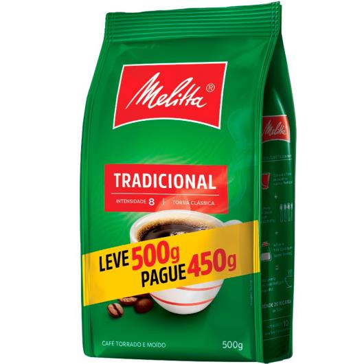 Café leve 500g pague 450g sachê tradicional Melitta 500g - Imagem em destaque