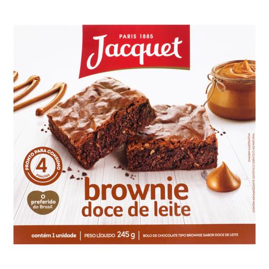 Bolo brownie doce leite Jacquet 245g - Imagem em destaque