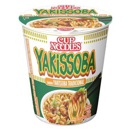 Macarrão Instantâneo Yakissoba Tradicional Cup Noodles Copo 70g - Imagem em destaque