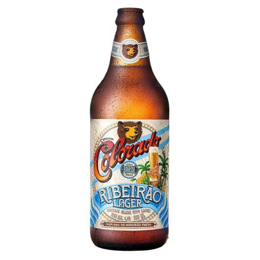 Cerveja Colorado Ribeirão Lager 600ml Garrafa - Imagem em destaque