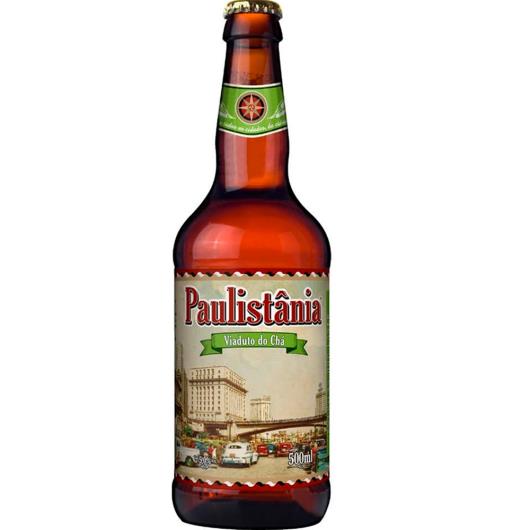 Cerveja Viaduto do Chá Paulistânia garrafa 500ml - Imagem em destaque