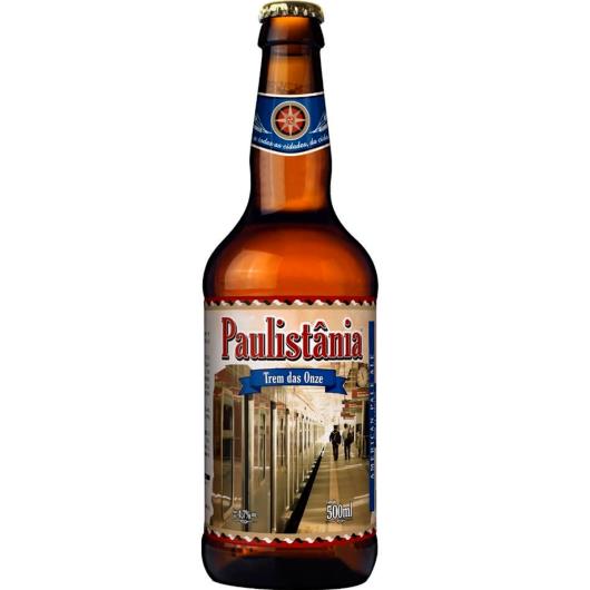 Cerveja Trem das Onze Paulistânia garrafa 500ml - Imagem em destaque
