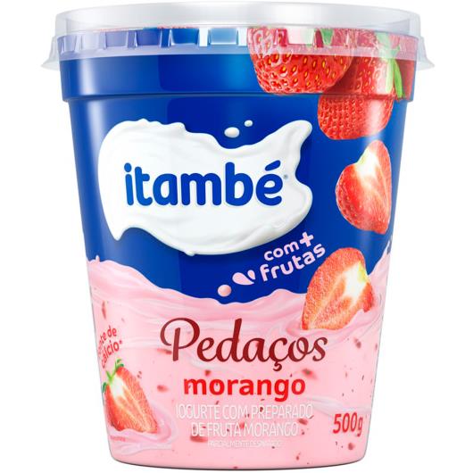 Iogurte pedaços de morango Itambé 500g - Imagem em destaque