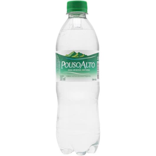 Água com gás mineral Pouso Alto 510ml - Imagem em destaque