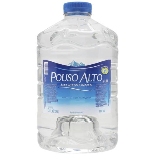 Água sem gás mineral Pouso Alto galão 3L - Imagem em destaque