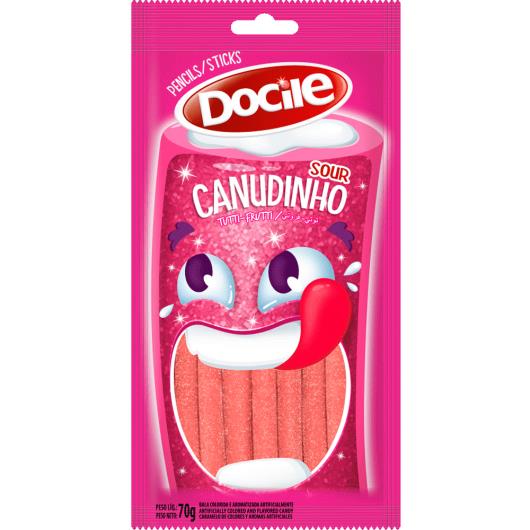 Canudinho Tutti Frutti Docile 70g - Imagem em destaque