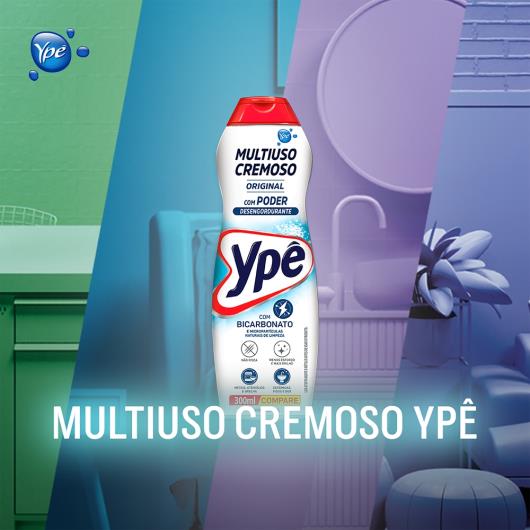 Multiuso Cremoso Ypê Premium Original Máxima Eficiência Saponáceo 300ml - Imagem em destaque