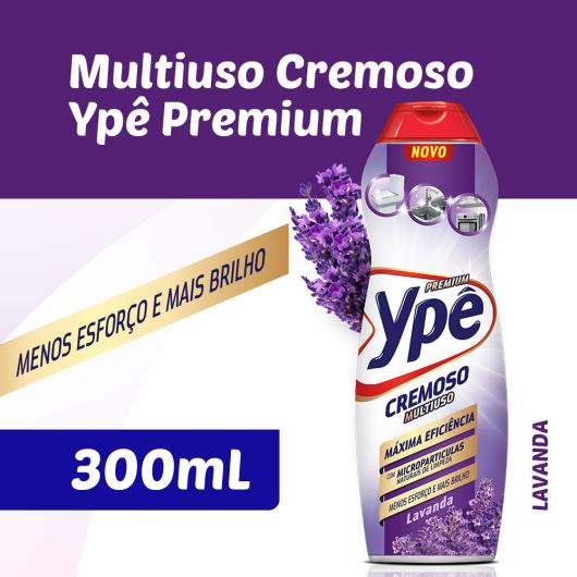 Saponáceo cremoso lavanda Ypê 300ml - Imagem em destaque