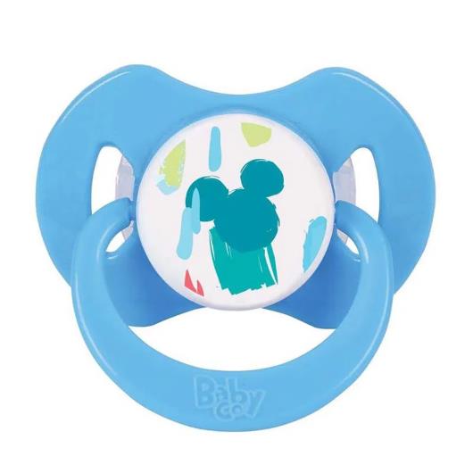 Chupeta infantil mickey mouse azul tamanho 2 Baby Go unidade - Imagem em destaque
