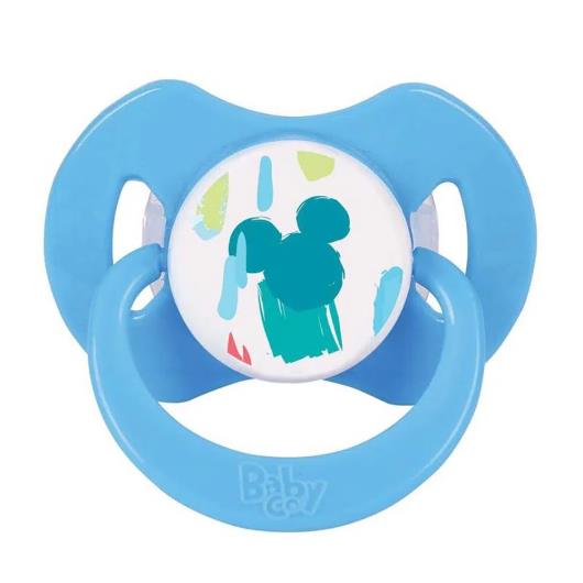Chupeta Ortodôntica Mickey Mouse azul tamanho 2 Baby Go unidade - Imagem em destaque