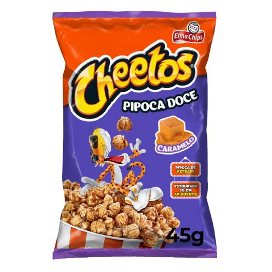 Pipoca Pronta Doce Caramelizada Elma Chips Cheetos Pacote 45G - Imagem em destaque