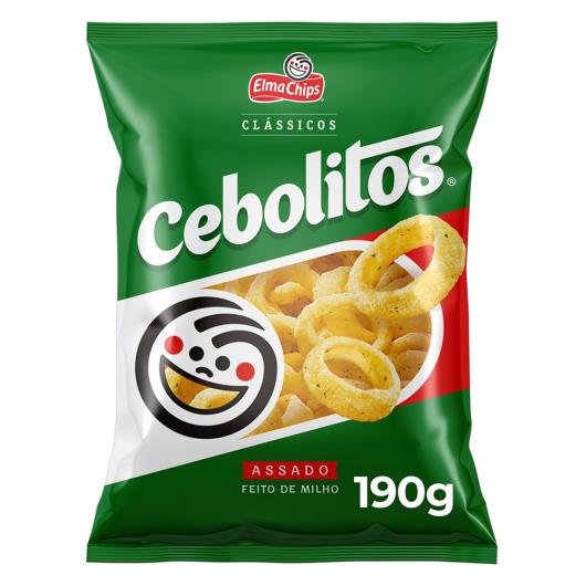 Salgadinho De Milho Cebola Elma Chips Cebolitos Pacote 190G - Imagem em destaque