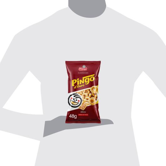 Salgadinho De Trigo Bacon Elma Chips Pingo Douro Pacote 48G - Imagem em destaque