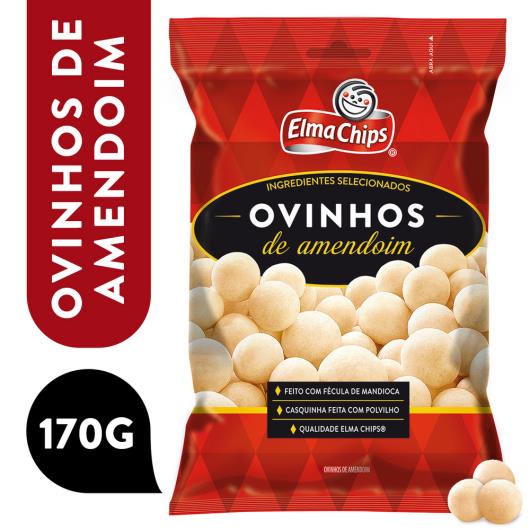 Ovinhos De Amendoim Elma Chips Pacote 170G - Imagem em destaque