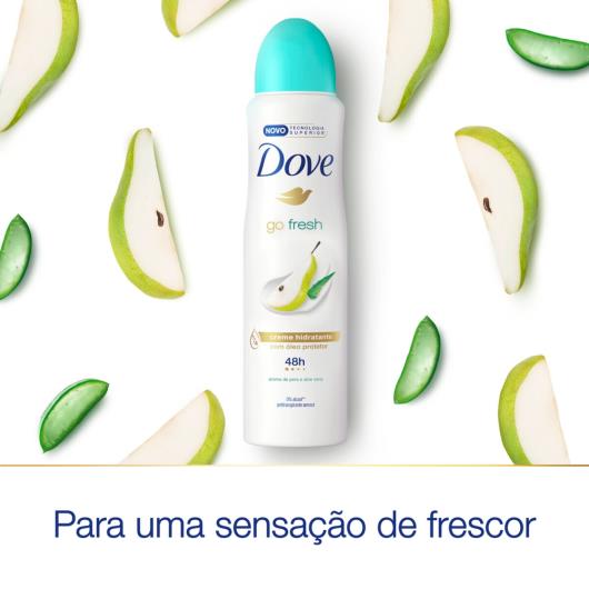 Desodorante Antitranspirante Aerosol Dove Go Fresh Pera e Aloe Vera 150ml - Imagem em destaque