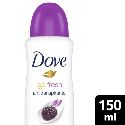 Desodorante Antitranspirante Aerosol Dove Go Fresh Amora e Flor de Lótus 150ml - Imagem em destaque