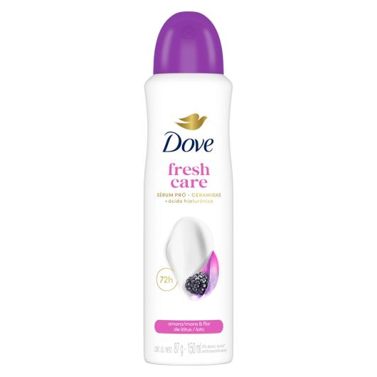 Desodorante Aerosol Dove Fresh Care Amora e Flor de Lótus 150ml - Imagem em destaque