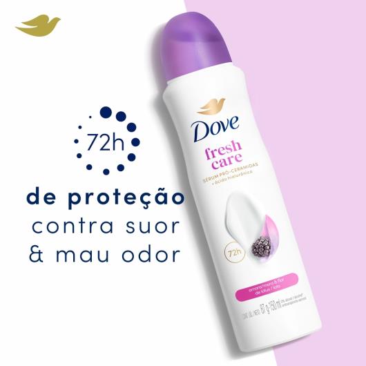 Desodorante Aerosol Dove Fresh Care Amora e Flor de Lótus 150ml - Imagem em destaque