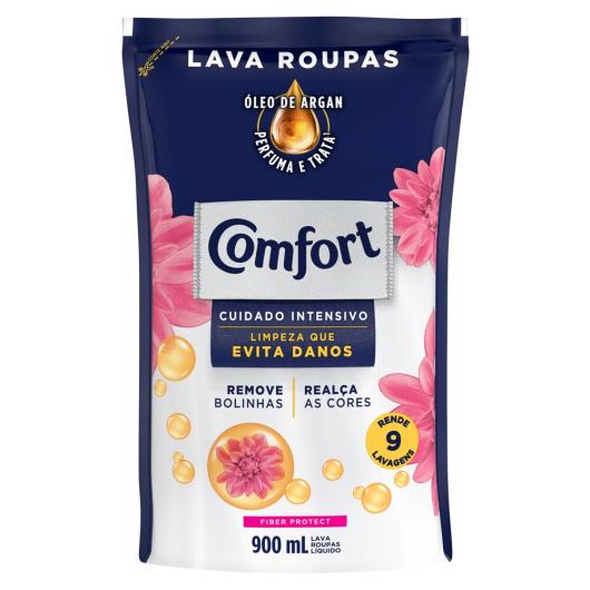 Lava Roupas líquido fiber protect Comfort refil 900ml - Imagem em destaque