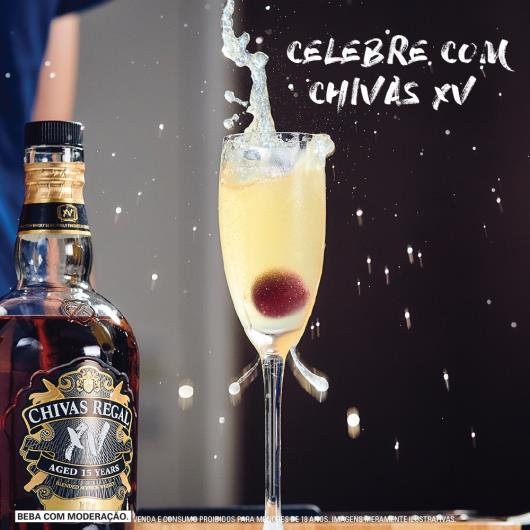 Whisky Chivas Regal XV 15 anos Escocês 750ml - Imagem em destaque