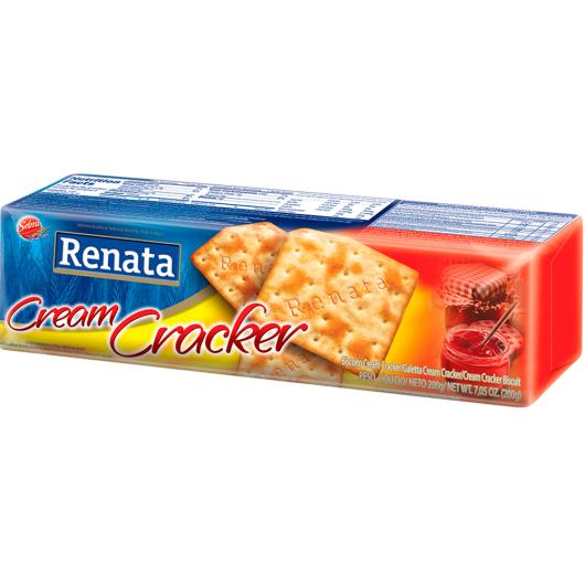Biscoito cream cracker Renata 200g - Imagem em destaque