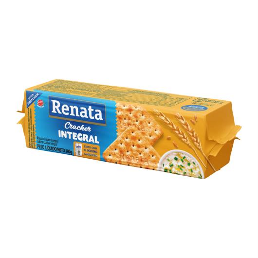 Biscoito Cream Cracker Integral Renata Pacote 200g - Imagem em destaque